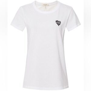Rag & Bone Love Is Love Tee 100% Organic Cotton XS